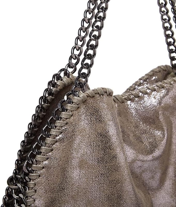 Ladies Handbag Women Faux Leather Crossbody Shoulder Bag Fashion Chain Bag Large Hobo Bags for Women - Image 5