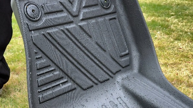 LANGBEAN Vloermatten voor Volvo XC60 2026 2025 2024 2023 2022 2021 2020 2019 2018, Vloermat XC60 ICEV Originele TPE met Hoge Rand, Anti-slip en Waterdichte Accessoires, Zwart (3 stuks