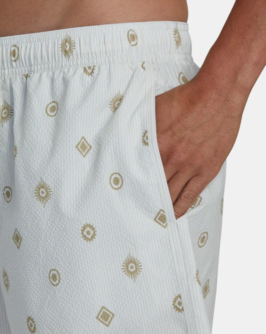 RVCA Men's Endless Elastic 17' Waist Hybrid Short/Boardshort