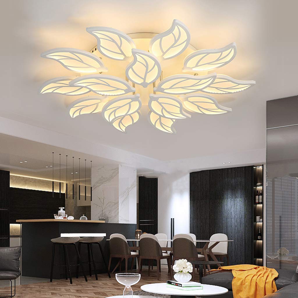 ARTSEWPLY 2-tlg. Lampenschirme Kunststoff - Weiße Kuppel Abdeckungen Für Deckenleuchten