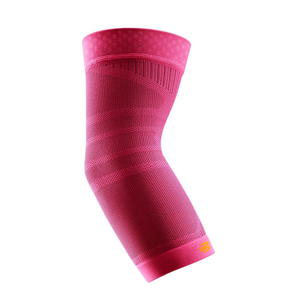 Bauerfeind Codera deportiva de compresión para codo, 1 codera unisex con compresión, para baloncesto, atletismo y deportes de pelota y golpeo, se puede llevar a la derecha e izquierda
