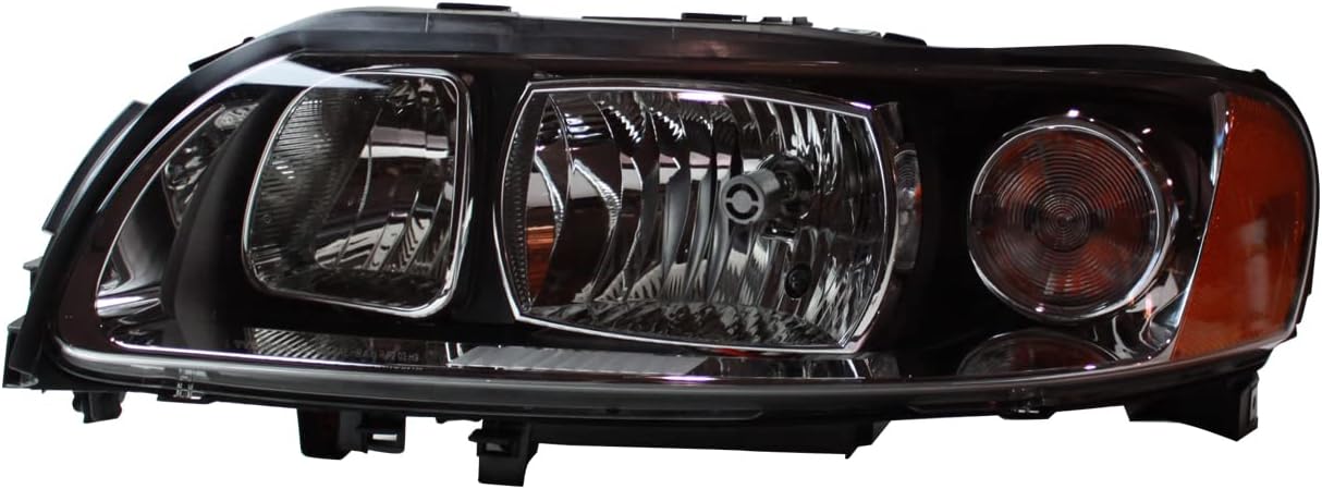TYC Left Headlight Assembly Compatible with 2005-2009 Volvo S60