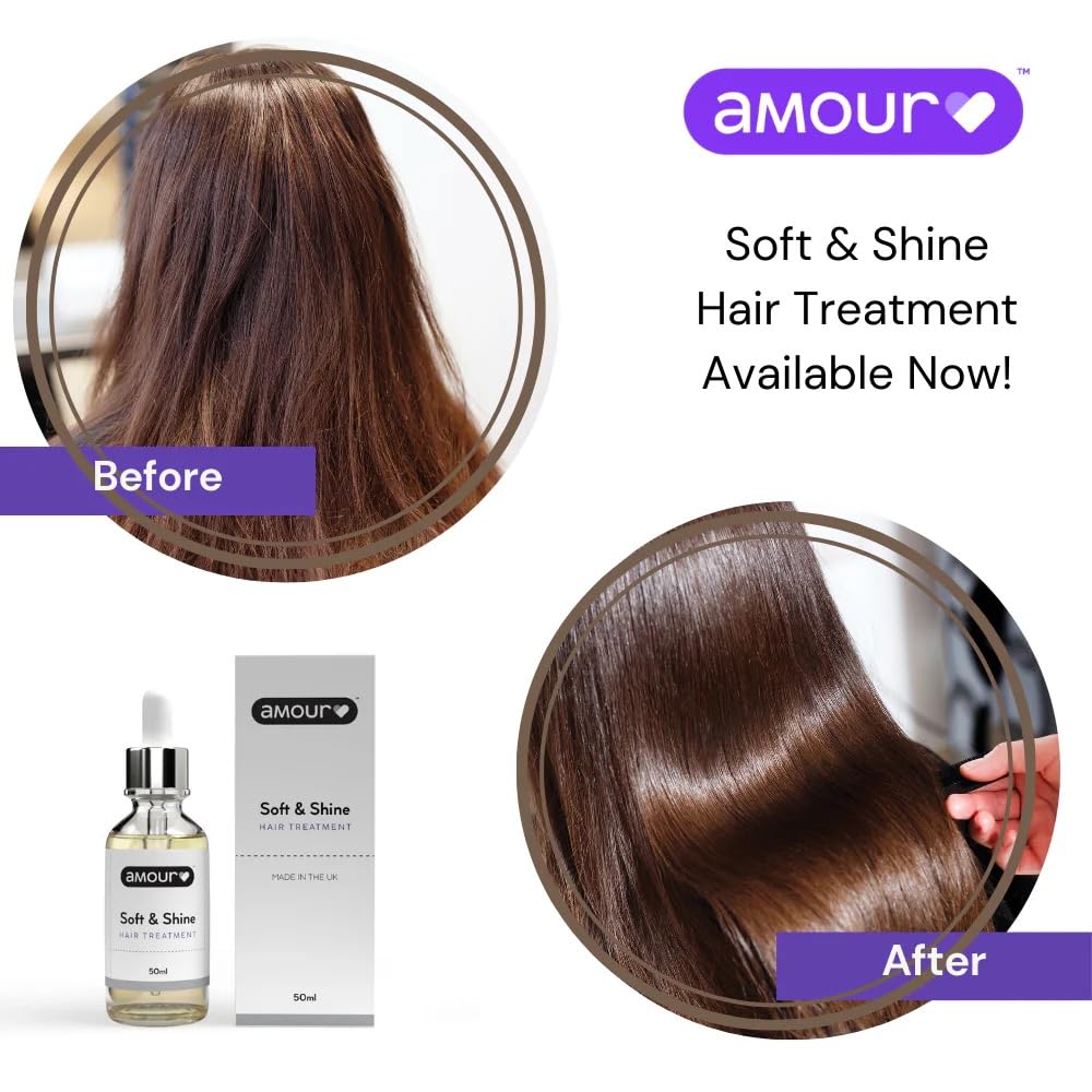 Hair Growth Oil by Amour Skincare. Revatalise your hair. Introducing our pre-wash concentrated hair oil for growth deep nourishment and shine for all hair and skin types - Image 3