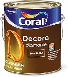 DECORA DIAMANTE BRANCO 3,6L - CORAL