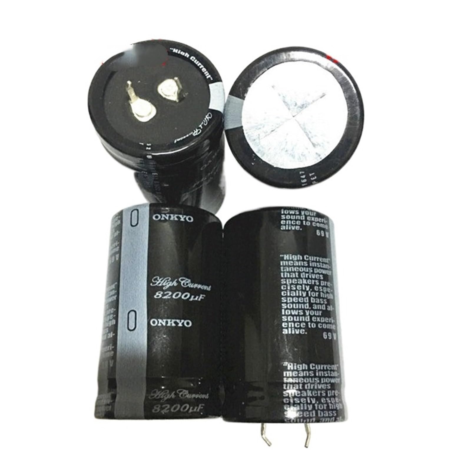 Condensateur PSU 69V 8200uF à forte capacité pour filtrage de courant continu