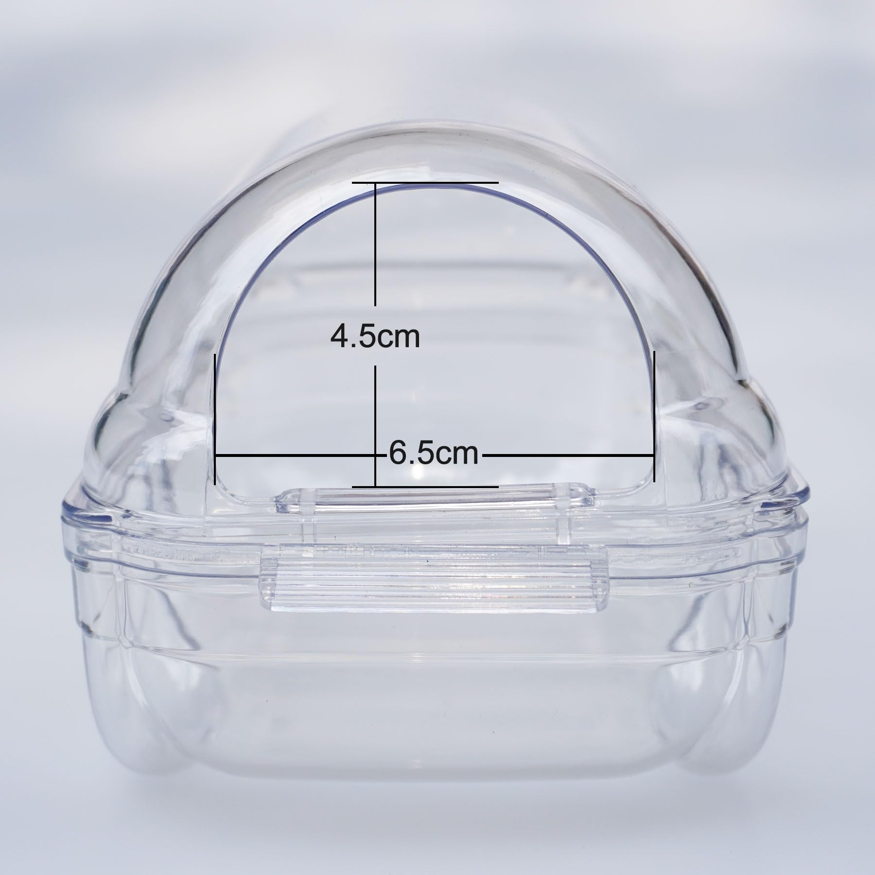Begeterday Hamster Sand Bath 17.5cm x 11cm x 10.5cm, Ideal Hamster Cage Accessories, Hamster Toys - Image 2