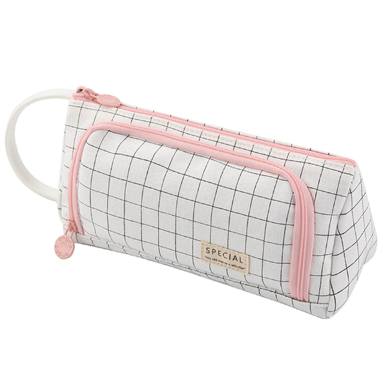 ONCCI Estuche Escolar grande para Lápices,Estuche multifuncional con Cremallera para Niña,Bolsa de Lápices para Escuela y Oficina,Estuche para Artículos de Papelería