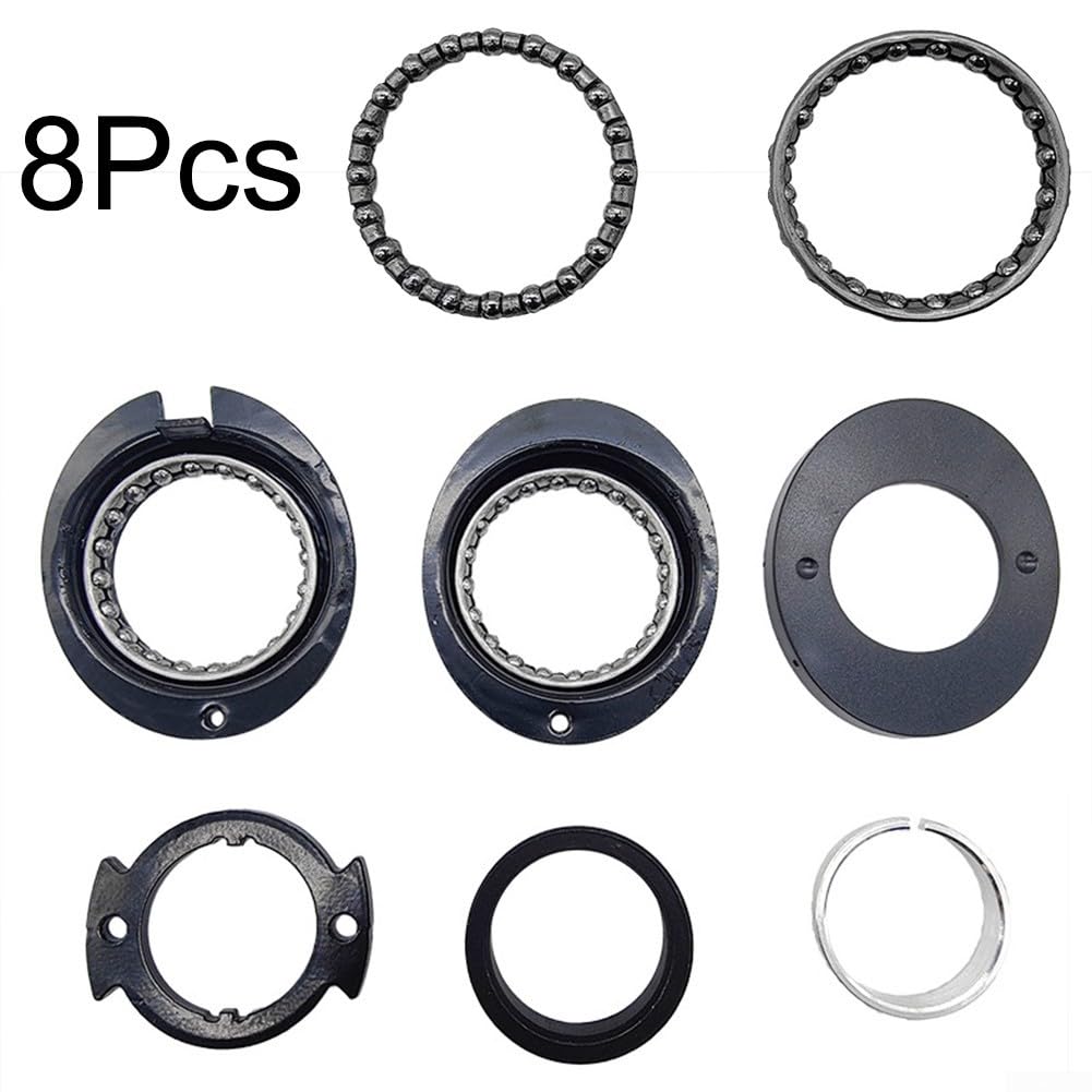 Kit de rodamientos de dirección de mantenimiento de scooter eléctrico, 8 piezas, compatible con M365, PRO y Pro2