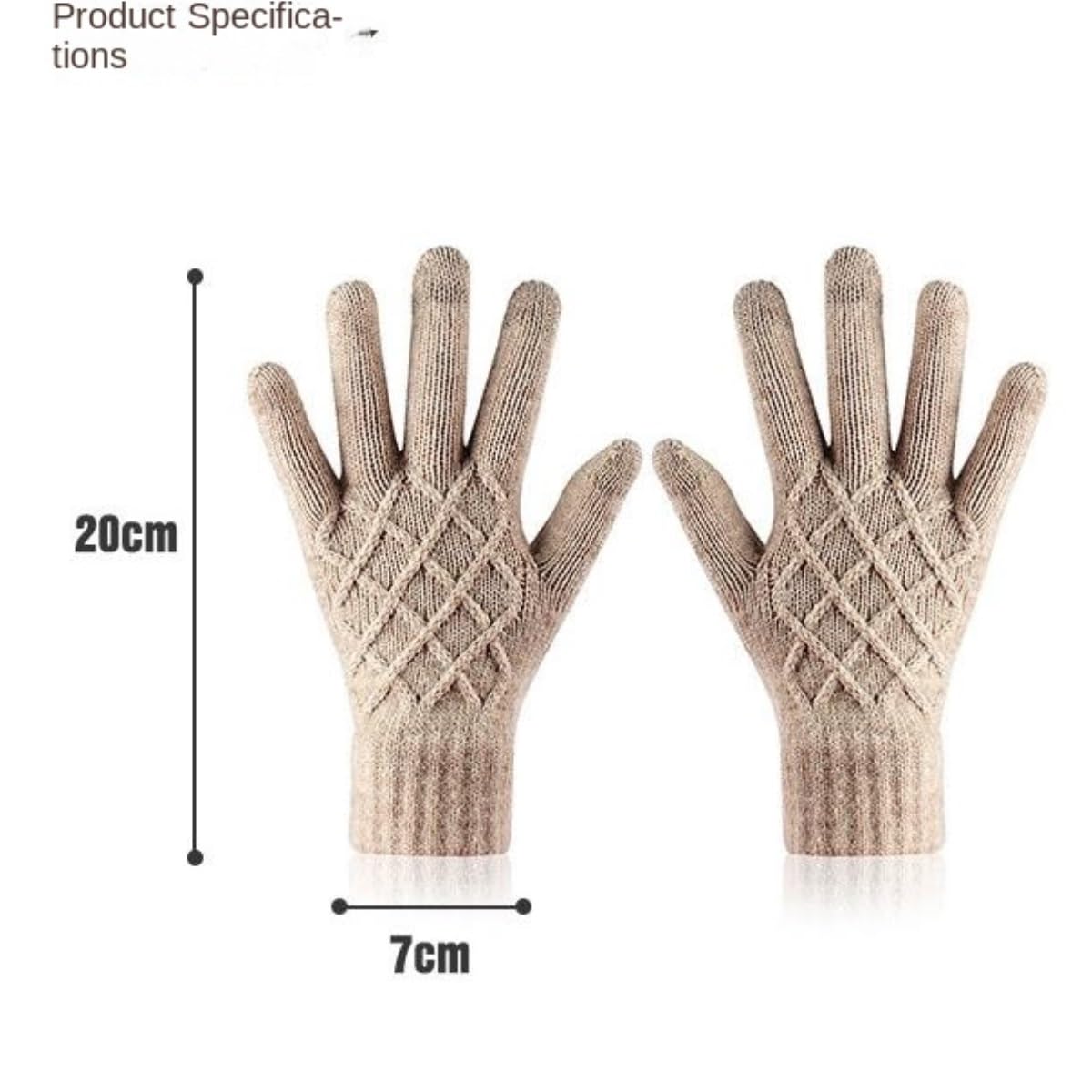 Guantes De Ciclismo Guantes De Invierno For Mujer Con Pantalla Táctil, Elásticos, Cálidos, Con Forro De Punto, Térmicos Deportes Al Aire Libre