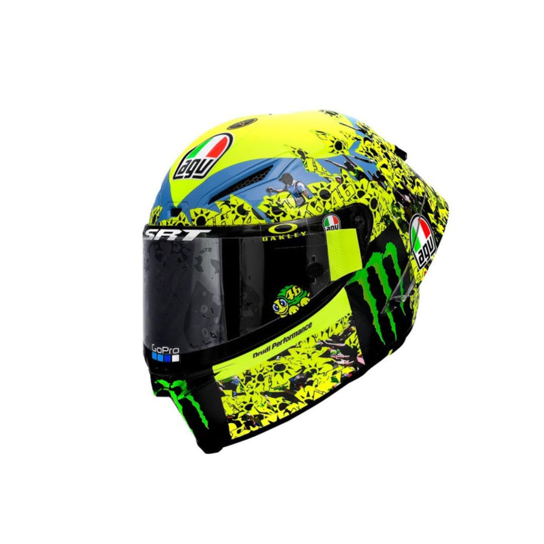 VR46 Valentino Rossi Mini Casco Replica 1:5 MotoGP_Misano Race 2 2021