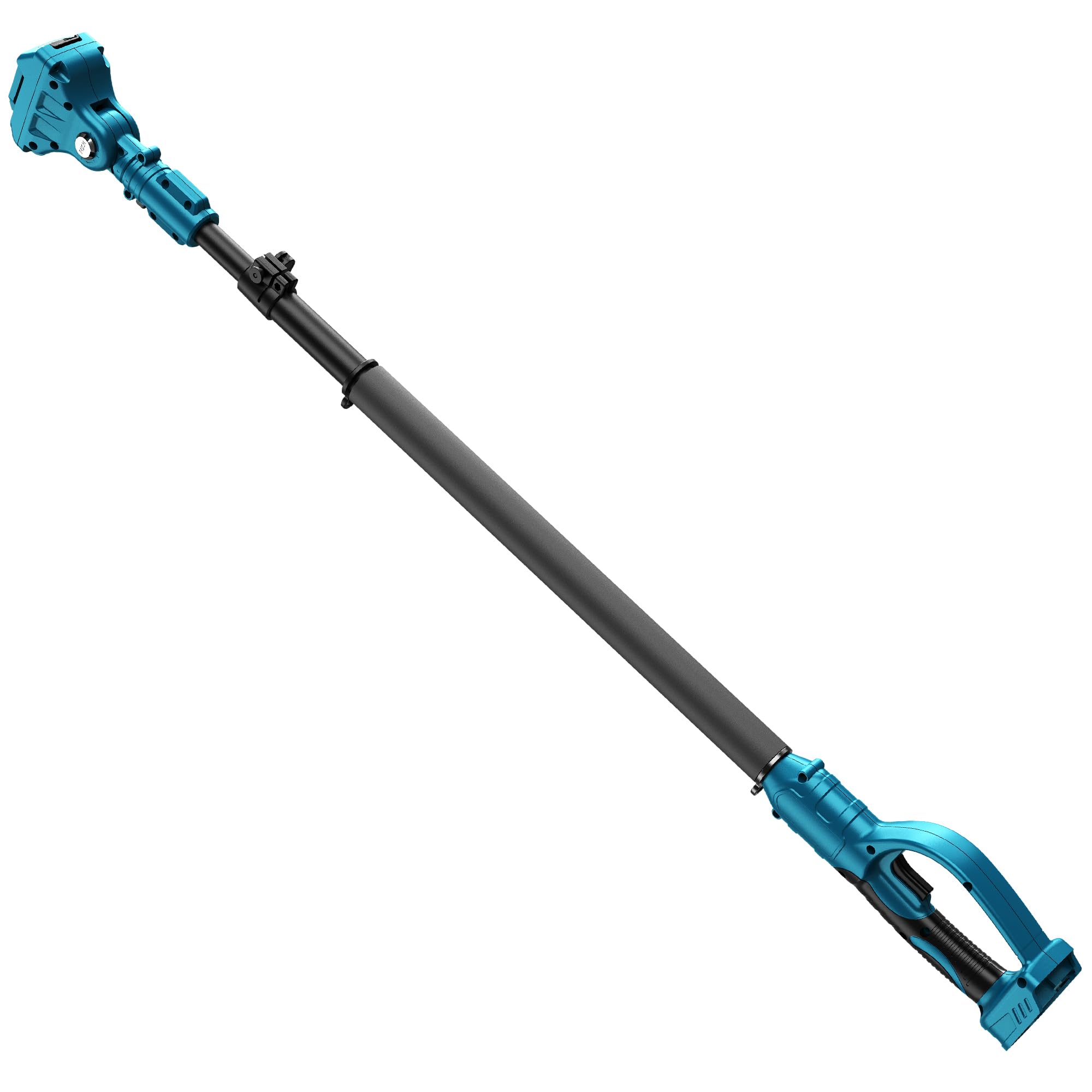 Manguier Télescopique pour Taille-Haie, Tige Télescopique Compatible avec Rinoxar 8 Pouces Mini Tronçonneuse à Batterie, Sans Batterie et Tronçonneuse