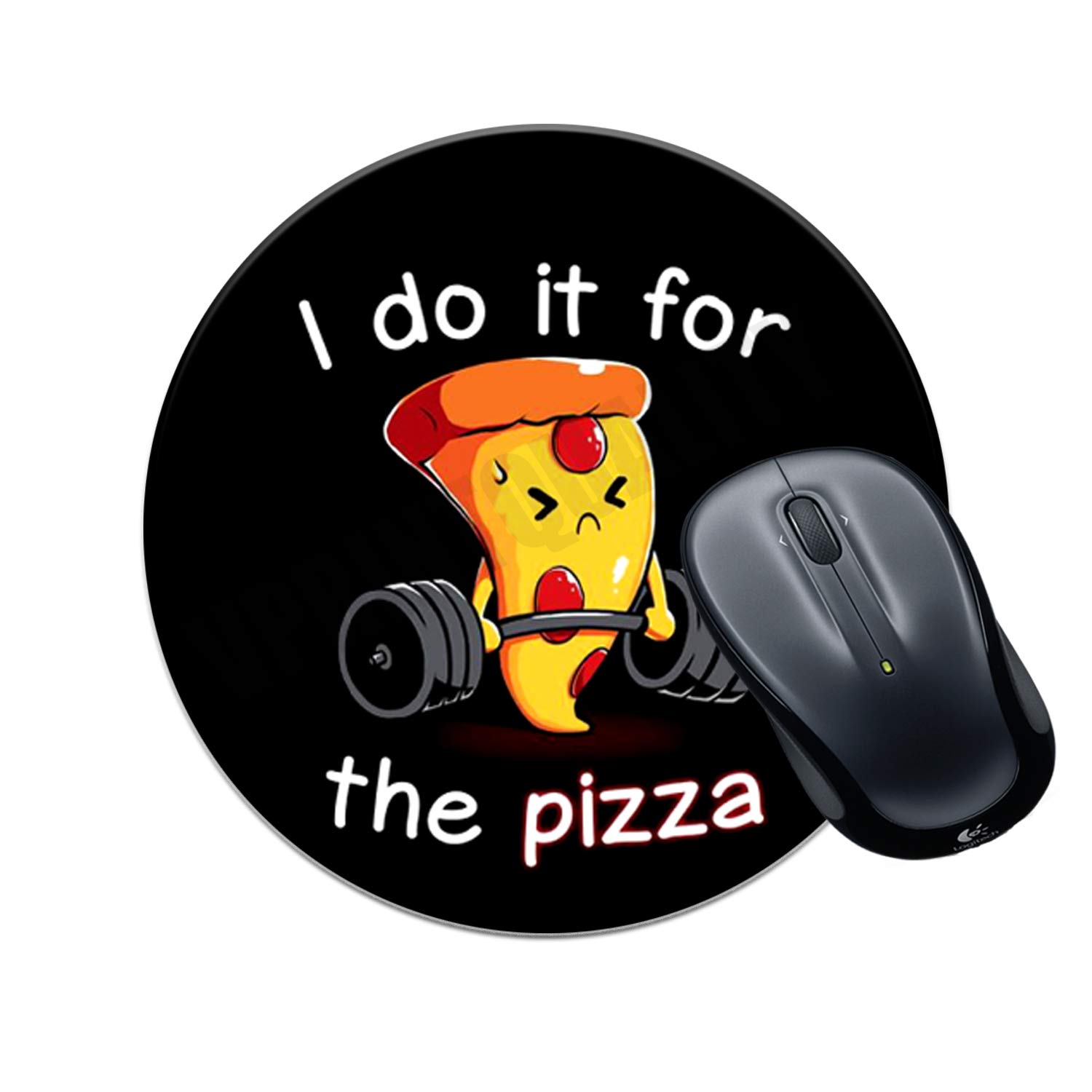 Vprint Round Gaming Mouse Pad Pizza mucels Sarcastic Printed Multicolour Size 8x8 inches (B07NCZSDZG) Amazon Price History, Amazon Price Tracker