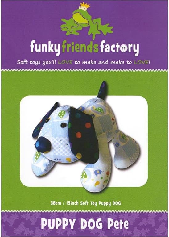 FUNKY FRIENDS FACTORYPuppy Dog Pete Sewing Pattern