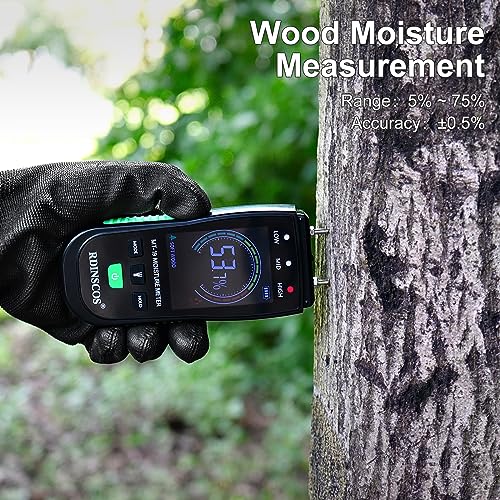Rdinscos MT18 Wood Moisture Meter, Firewood Moisture Tester thumb #6