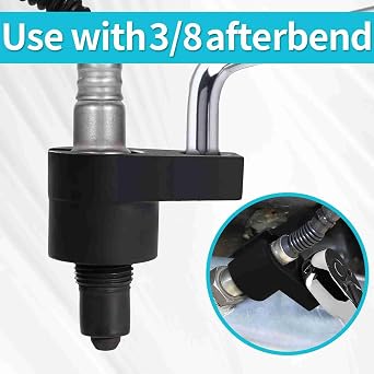 Offset O2 Sensor Socket, 7/8-Inch (22mm) with 3/8-Inch Drive, Universal Fit for Vehicle Oxygen Sensor Removal