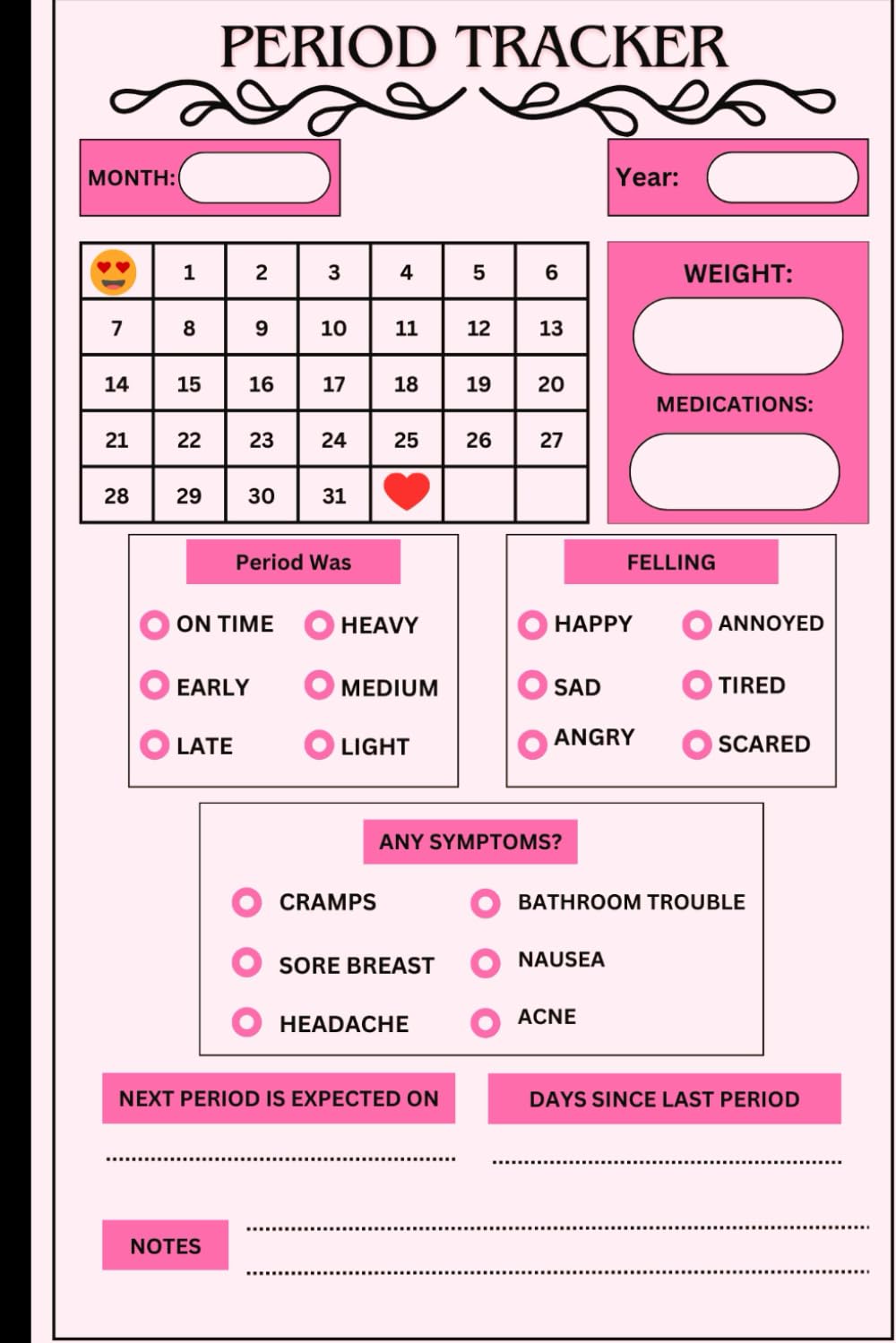 period-tracker-journal-menstrual-cycle-tracker-for-young-girls-teens-and-women-beauty-press-jolene-amazon-com-books for Free Printable Menstrual Cycle Tracker Period Tracker Journal: Menstrual cycle tracker for young girls, teens and women: Beauty Press, Jolene: Amazon.com: Books for Free Printable Menstrual Cycle Tracker