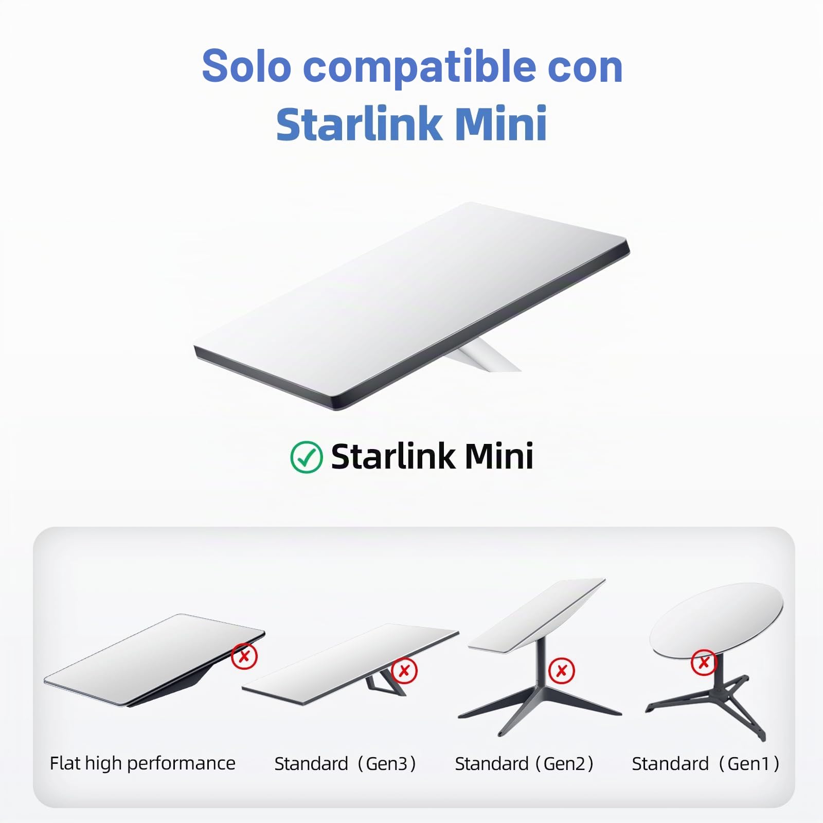 Tripode para Starlink Mini, Soporte de Trípode Ajustable para Starlink Mini Accesorios para Acampar al Aire Libre RV