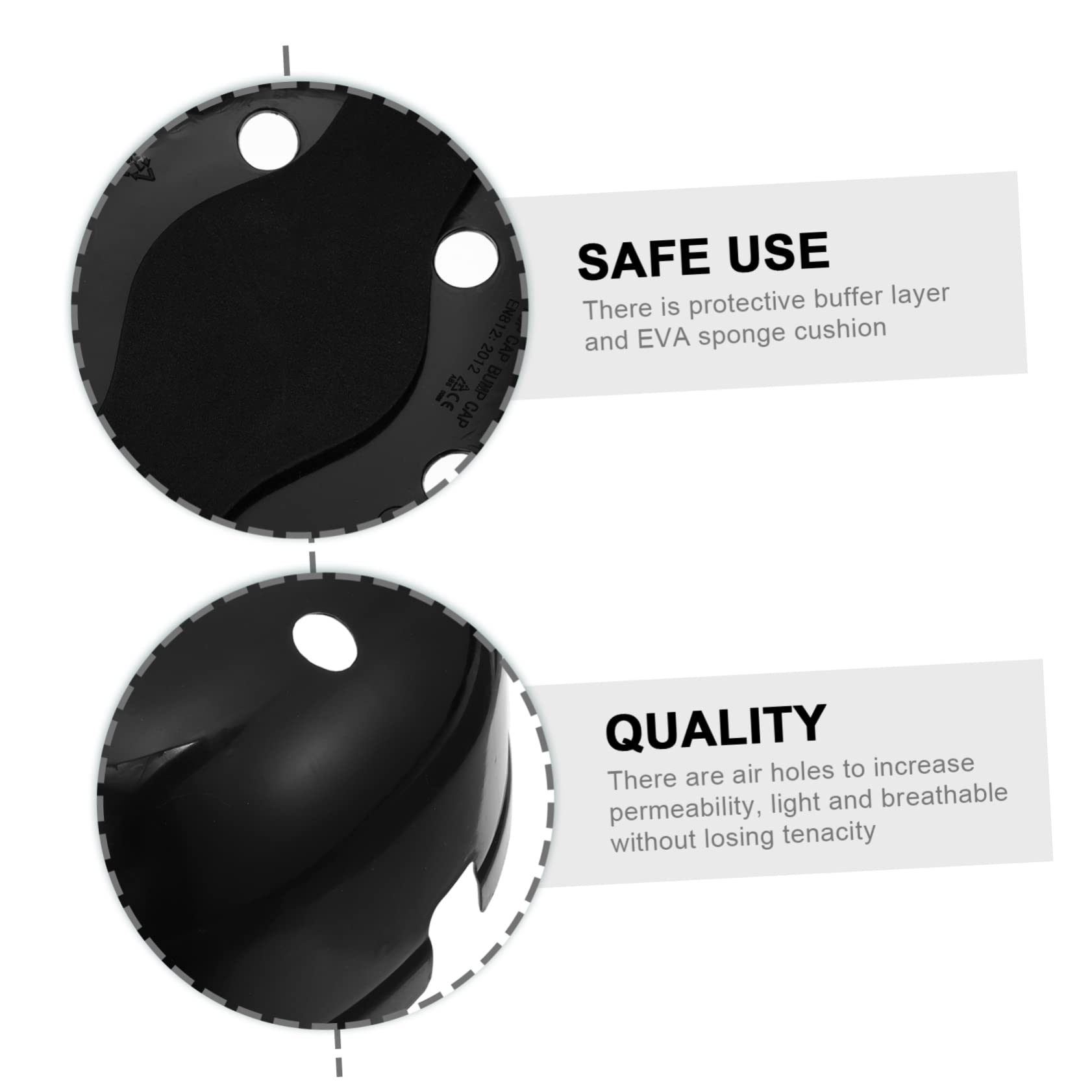 DOITOOL 3piezas Casco De Seguridad Transpirable para Deportes Al Aire Protección Anticolisión para Trabajos Construcción