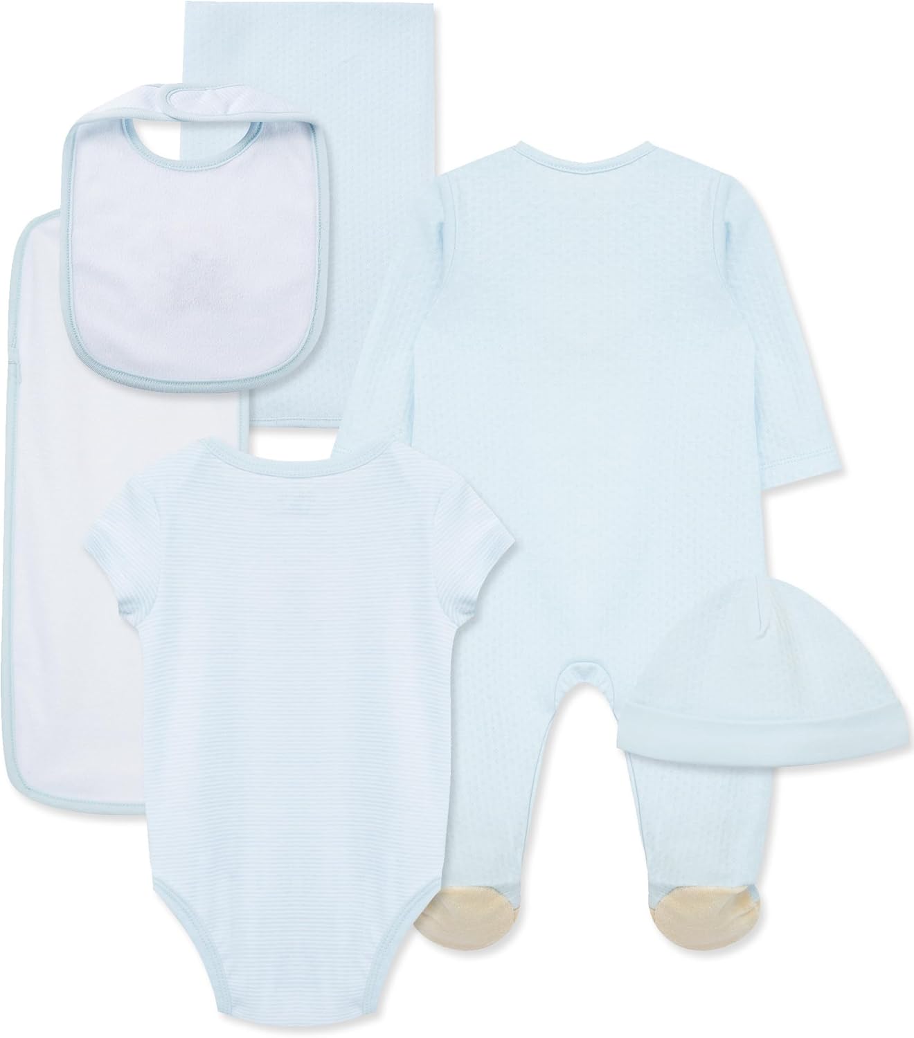 Little Me Baby Layette Gift Set - Clothes, Outfits, Essentials for Girls & Boys, Newborns, 3 and 6 Months