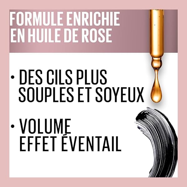 Maybelline New York - Mascara Volume - Cil Sensational – Teinte : Very Black, 9,4 ml - 5