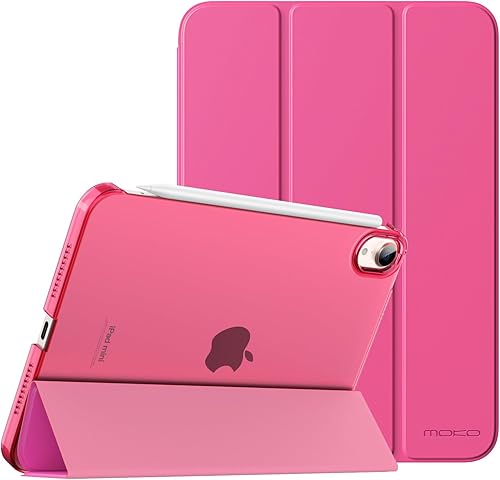 Miniatura 241 de MoKo Funda para iPad mini 7 (A17 Pro) Generation Case 2024, iPad mini 6 2021, funda delgada y ligera de 8.3 pulgadas de carcasa de policarbonato