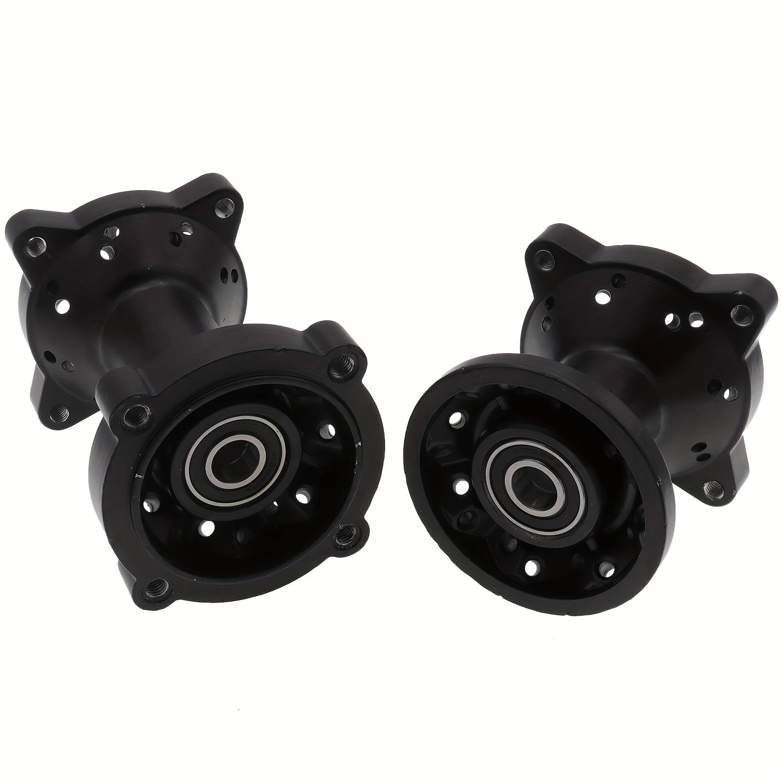 Vorderradfelge 32 Speichen Schlauch 15 MM Achse Vorne Hinten Felge Nabe 12mm Lager Für 10 12 14 17 Zoll Motorrad Radnabe(15mm front)