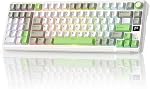 RK ROYAL KLUDGE L98 Gasket Mount Mechanical Keyboard w/Display Screen & Hot-Swap Knob, Tri-Mode BT/2.4G/USB-C 95% Wireless Keyboard w/Left Number Keys, Hot Swappable, Pro Software, 8000mAh Battery