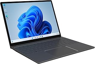 Laptop, 14 inch IPS 2K Display Screen, with Quad-Core Intel Celeron N5105 Processors 16GB DDR4 512GB SSD Windows 11 Laptop Computers（Iron Gray