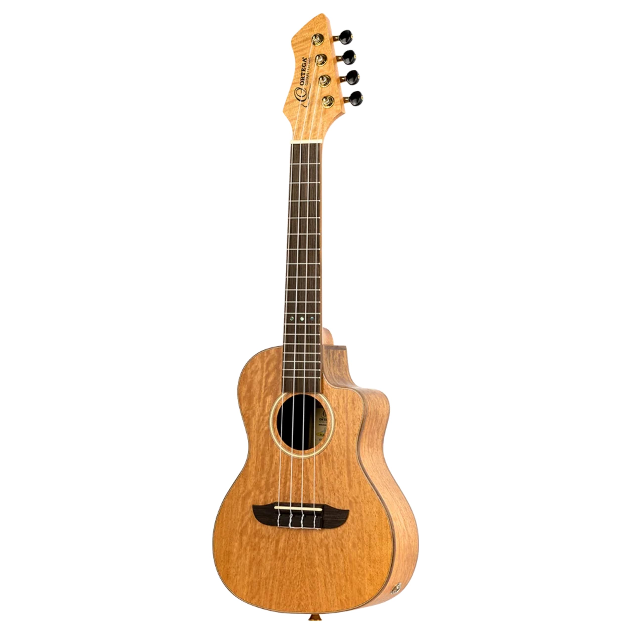 Ortega Guitars Ukulele Concerto Elettro-Acustico – Horizon Series – Gig Bag Inclusa – Mango, Natural (RUMG-CE)