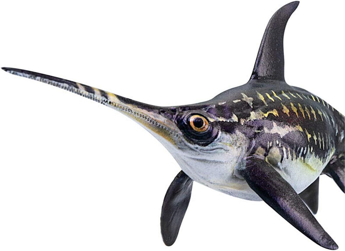 PNSO 7.3in Eurhinosaurus Ichthyosaurus Dinosaur PVC Realistic Animal Model