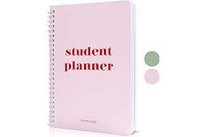 Simplified Pink Planner 2022-2023: For Students To Stay Organized