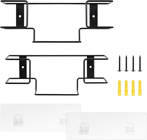 Miniatura 8 de THYGIFTREE Soporte para guantera desechable de montaje en pared, 2 unidades de guanteras de metal para guantes de látex de goma, organizador de