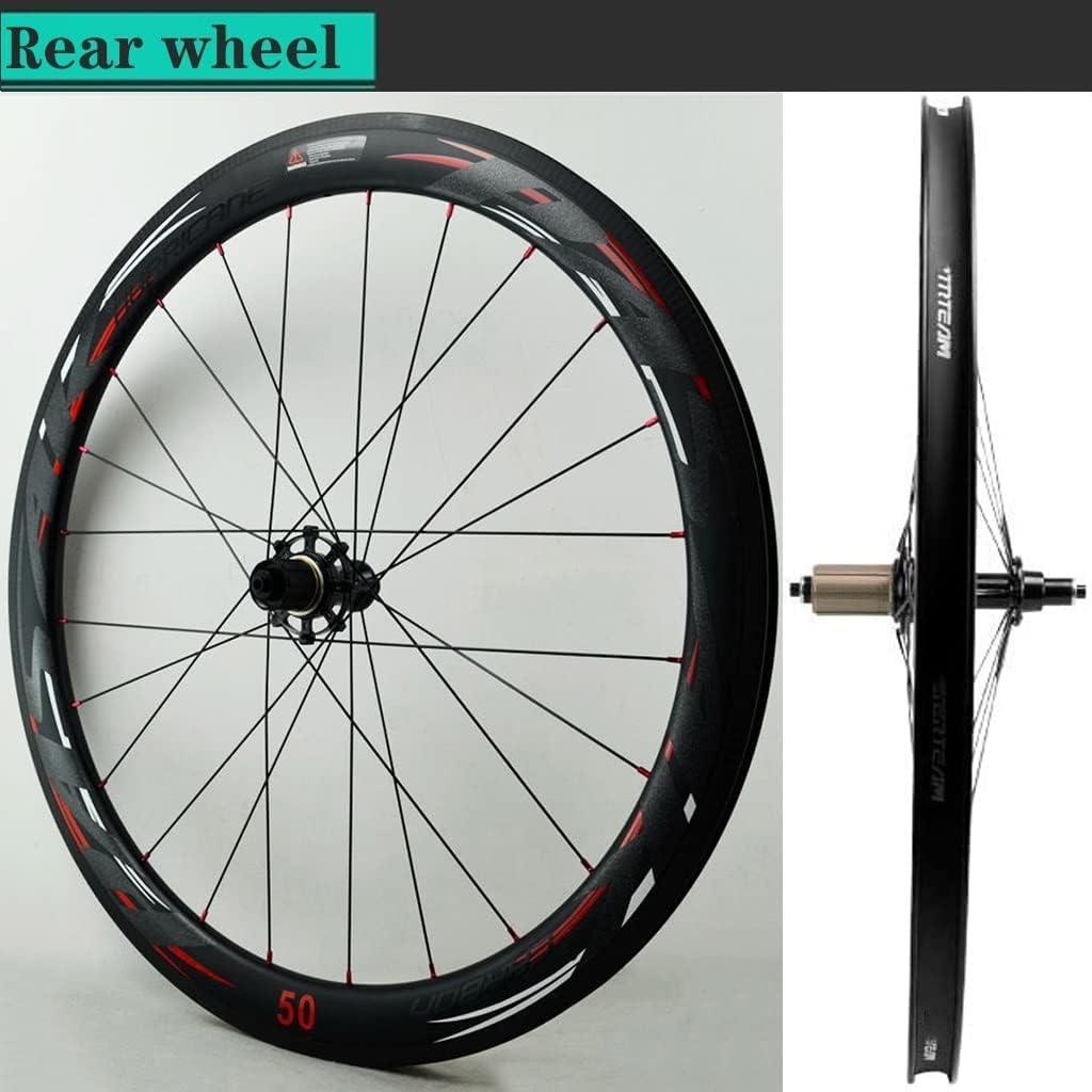 Koła do rowerów szosowych Karbon, 700C, obręcz klinkierowa, hamulec V 40/50/55 mm, koła rowerowe o szerokości 25 mm, 45# Tylko szprychy 1830G matowe