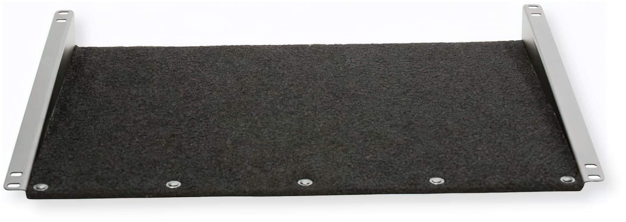 1SKB-VS-2 Slant Mount Rack Shelf for Pro Audio Equipment, Surface Compatible with Velcro, 17.37