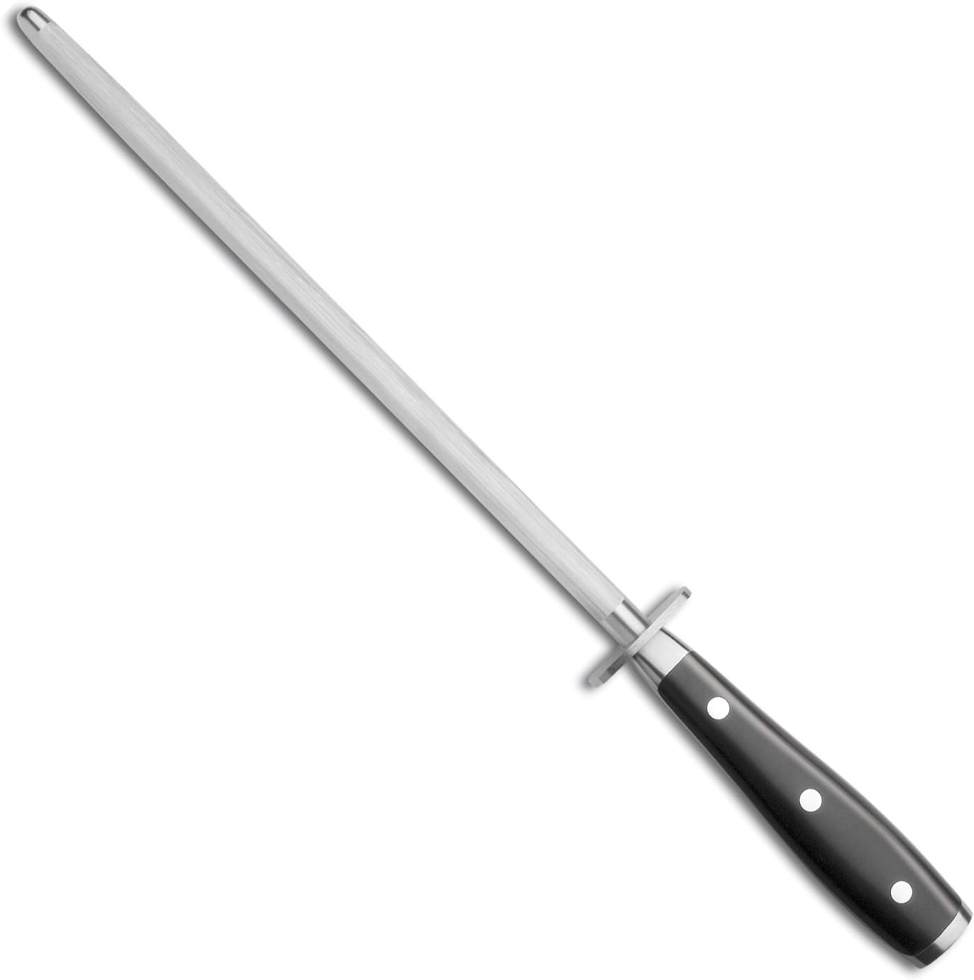 Wüsthof CLASSIC IKON Precision Forged High-Carbon StainlessSteel German Made, 10 Inch Steel Full-Tang Handle with Double Bolster 10 Inch Black Double Bolster Knife - Image 1 of 3