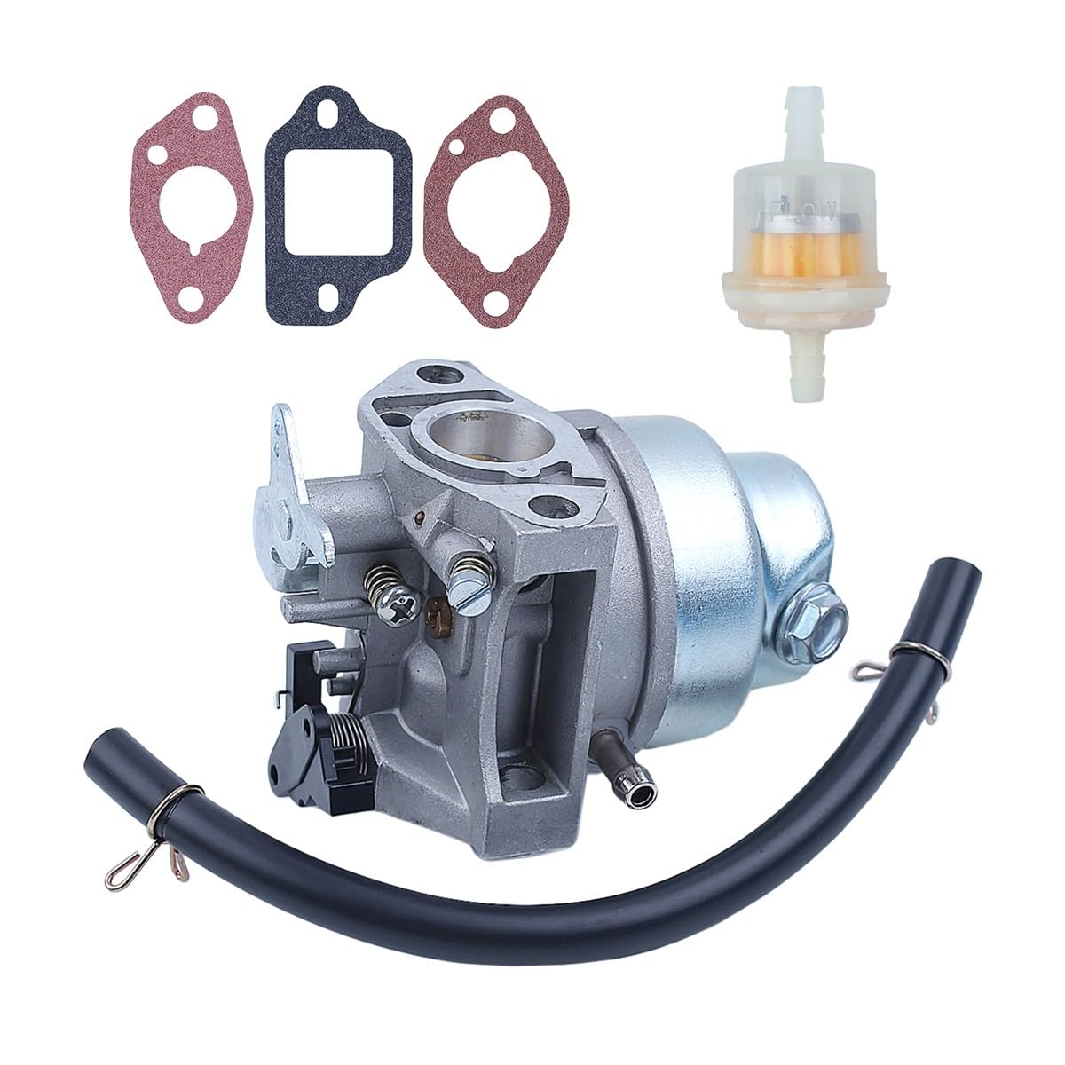 Kit de Filtro de Manguera de Combustible y Junta de carburador for Motor de cortacésped GCV160, GCV160LA, HRB216, HRR216, HRS216, HRT216 y HRZ216.