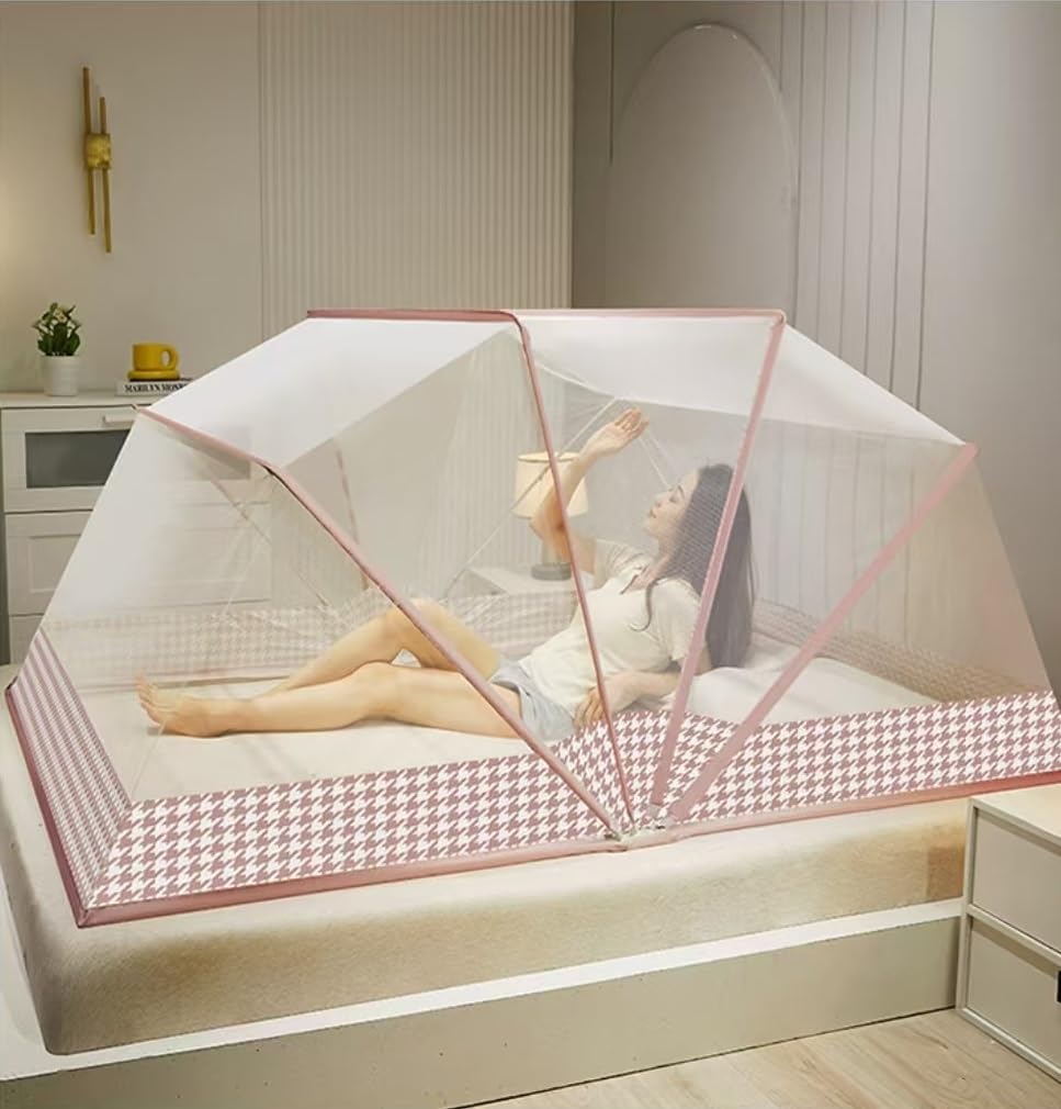 Moustiquaire pliable contre les piqûres pour lit de chambre