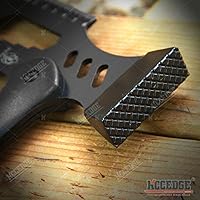 Vista 4 de KCCEDGE BEST CUTLERY SOURCE Hacha martillo de hacha táctica hacha de supervivencia cuchillo de caza de 17 pulgadas en general navaja afilada