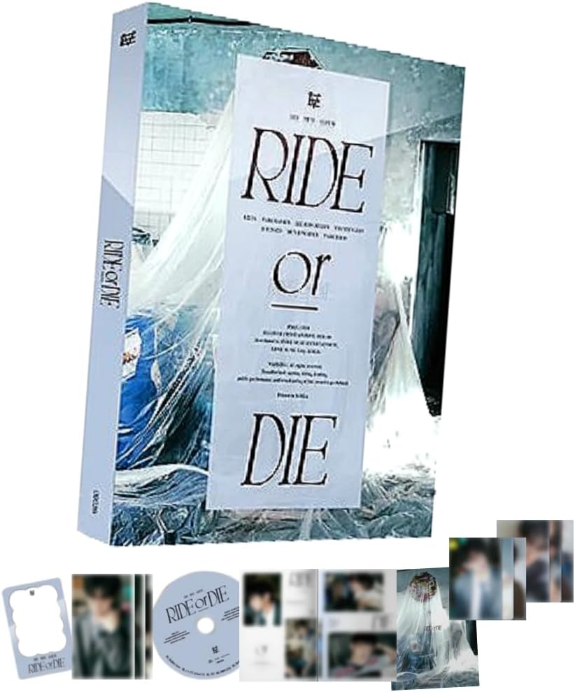 EVNNE RIDE or DIE 3rd Mini Album [Dare Ver.] Photobook + CD + Photocard + Postcard + Poster (Badder Love)