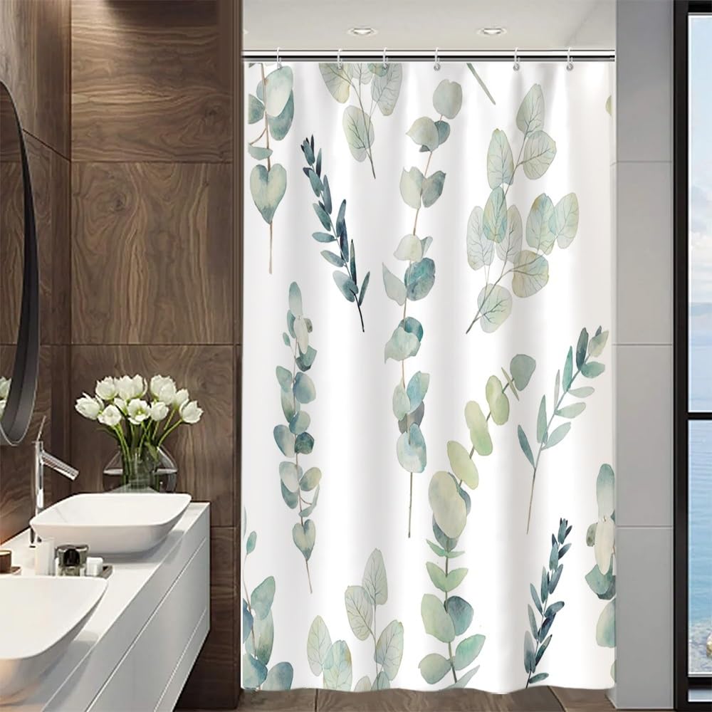 Uiiooazy Eucalyptus Shower Curtain - Image 2