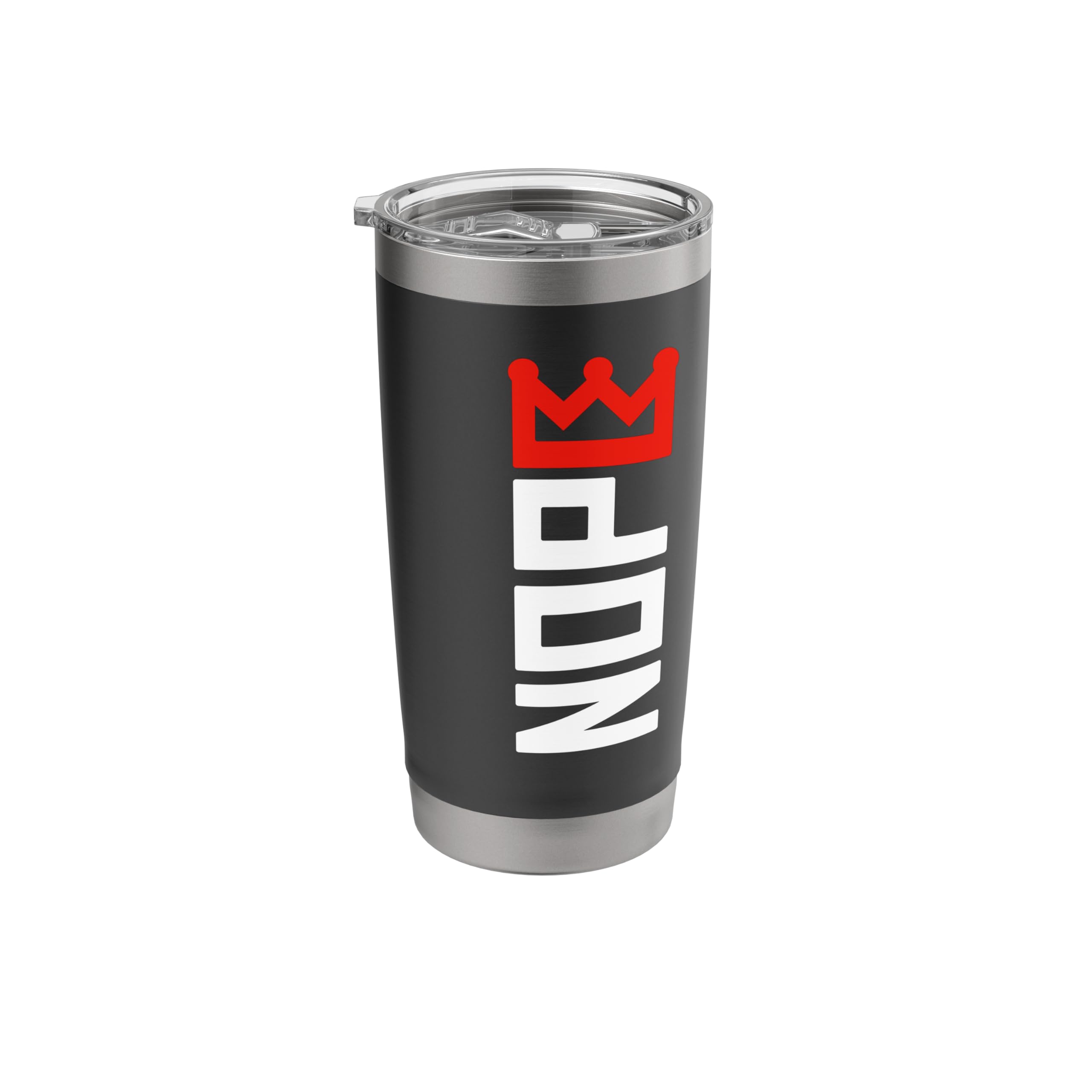 No Kings Protest Sign Vertical Stainless Steel Insulated Tumbler