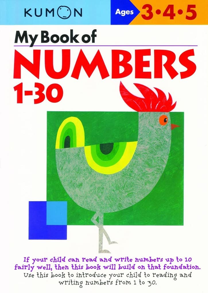 My Book of Numbers 1 - 30 (UK Commonwealth Edition) by Kumon  - 9781941082140