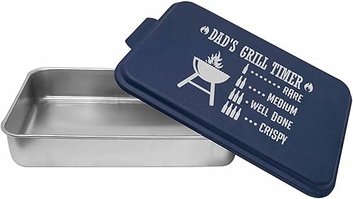 Miniatura 6 de Tina personalizada para preparar barbacoa con tapa, regalo para asar a la parrilla para hombres, forma sin desorden de preparar carne y es un gran