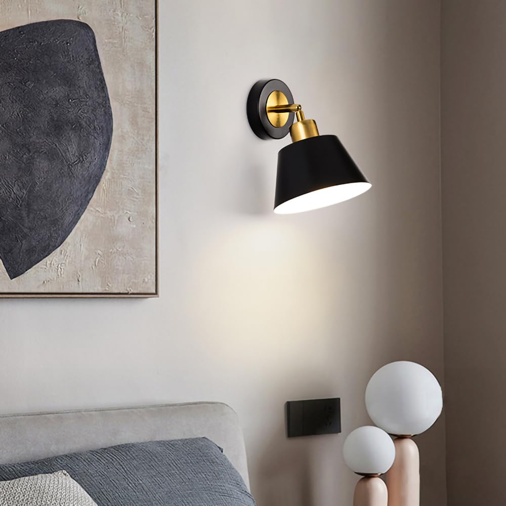 SEMANHUA nowa prosta lampa ścienna, nowoczesna lampka nocna do sypialni, obrotowa lampa do czytania, nordycka lampa do korytarza