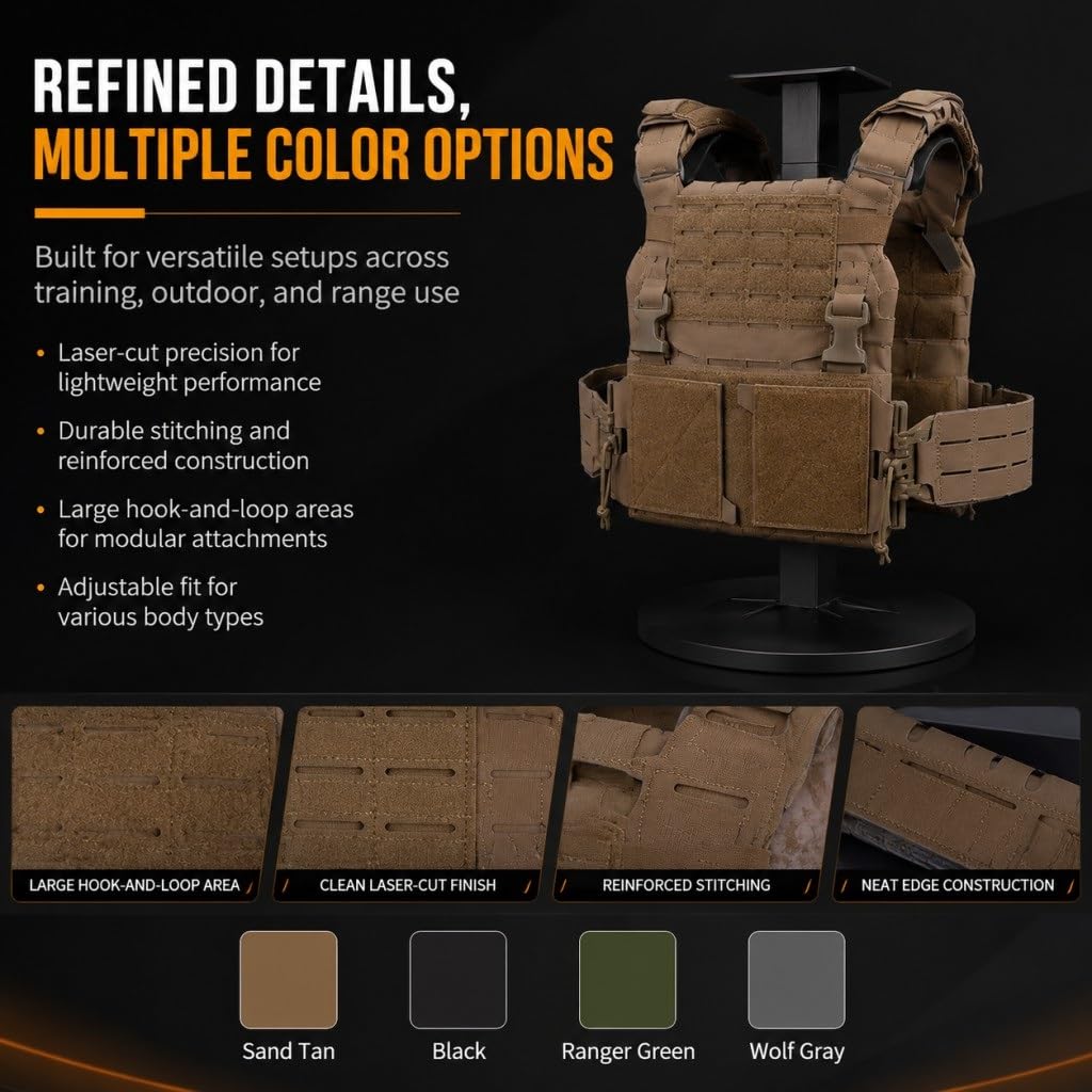 Kamizelka Taktyczna ARC V2 Lekki Nośnik Płyty Z Mechanizmem Szybkiego Uwalniania Modułowy Molle Outdoor Armor Carrier Do Szkolenia Służbowego