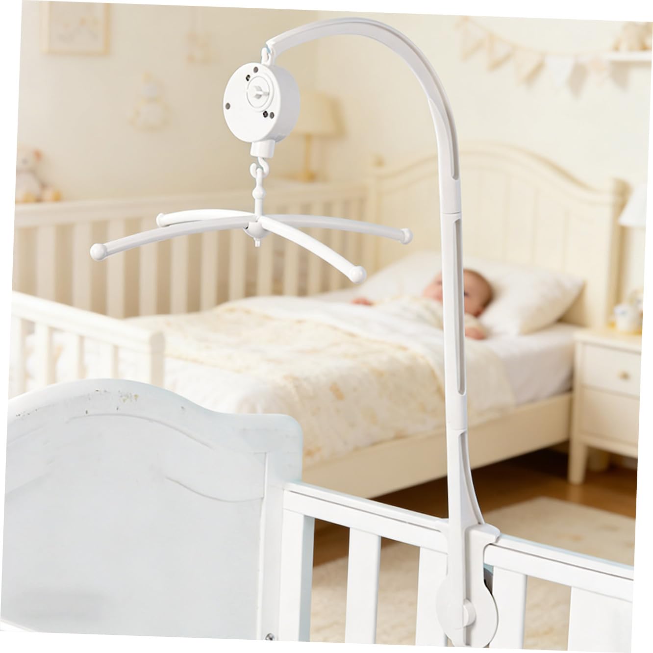 BESPORTBLE Supporto Per Campanello Lettino Braccio Mobile Per Culla e Giocattoli Per Culla Materiale Per Ragazzo Ragazza Ragazza Come Regalo Per Shower o Compleanno