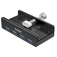 ORICO Hub USB 3.0, 4 Porte Splitter USB SuperVelocità 5Gbps in Alluminio