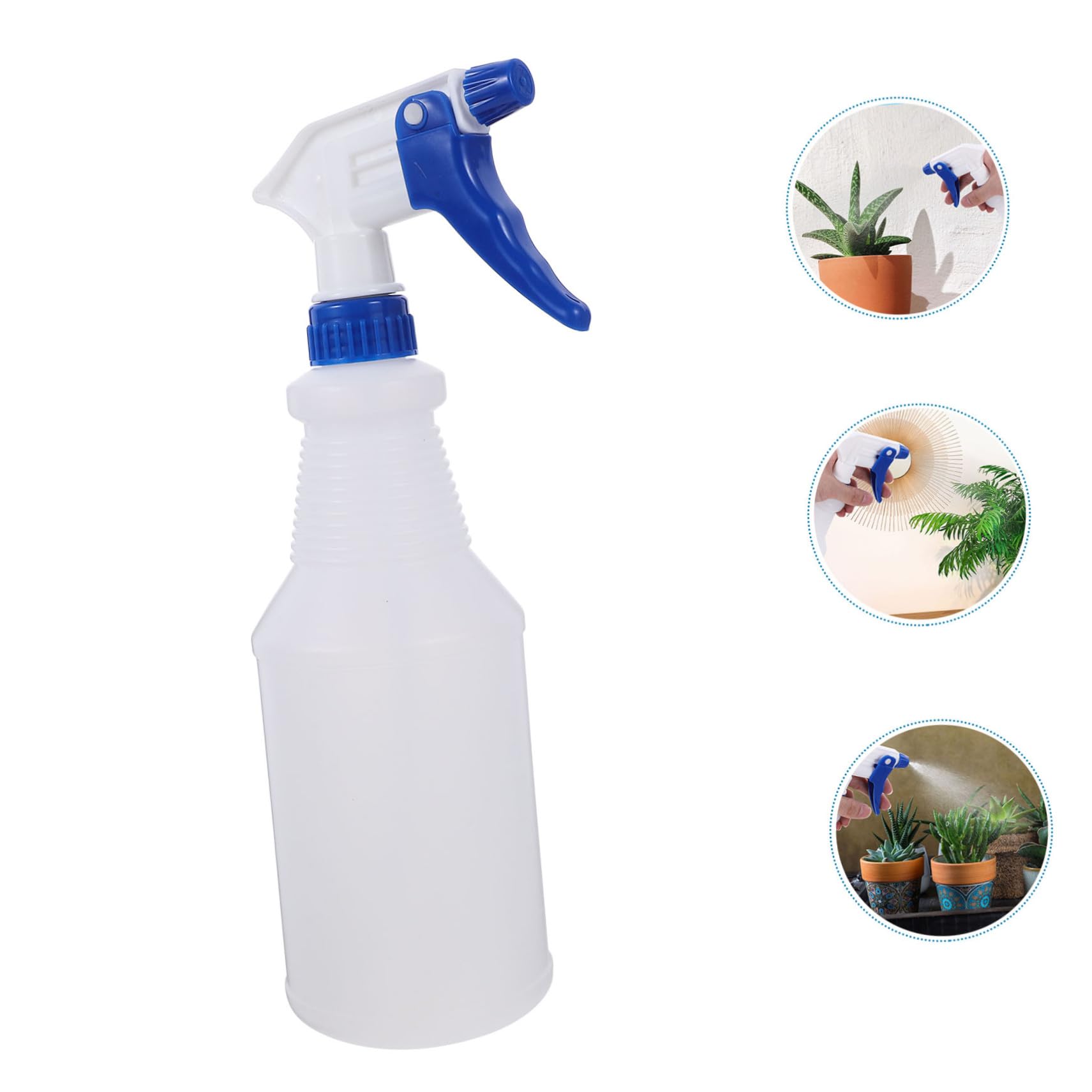 Healvian Spruzzino Piccolo in Pe da 750ml, Flacone Riutilizzabile 8 Pezzi | Ugello Casuale, Uso per Piante e Salone, Leggero e Pratico per Nebulizzare Colore Casuale
