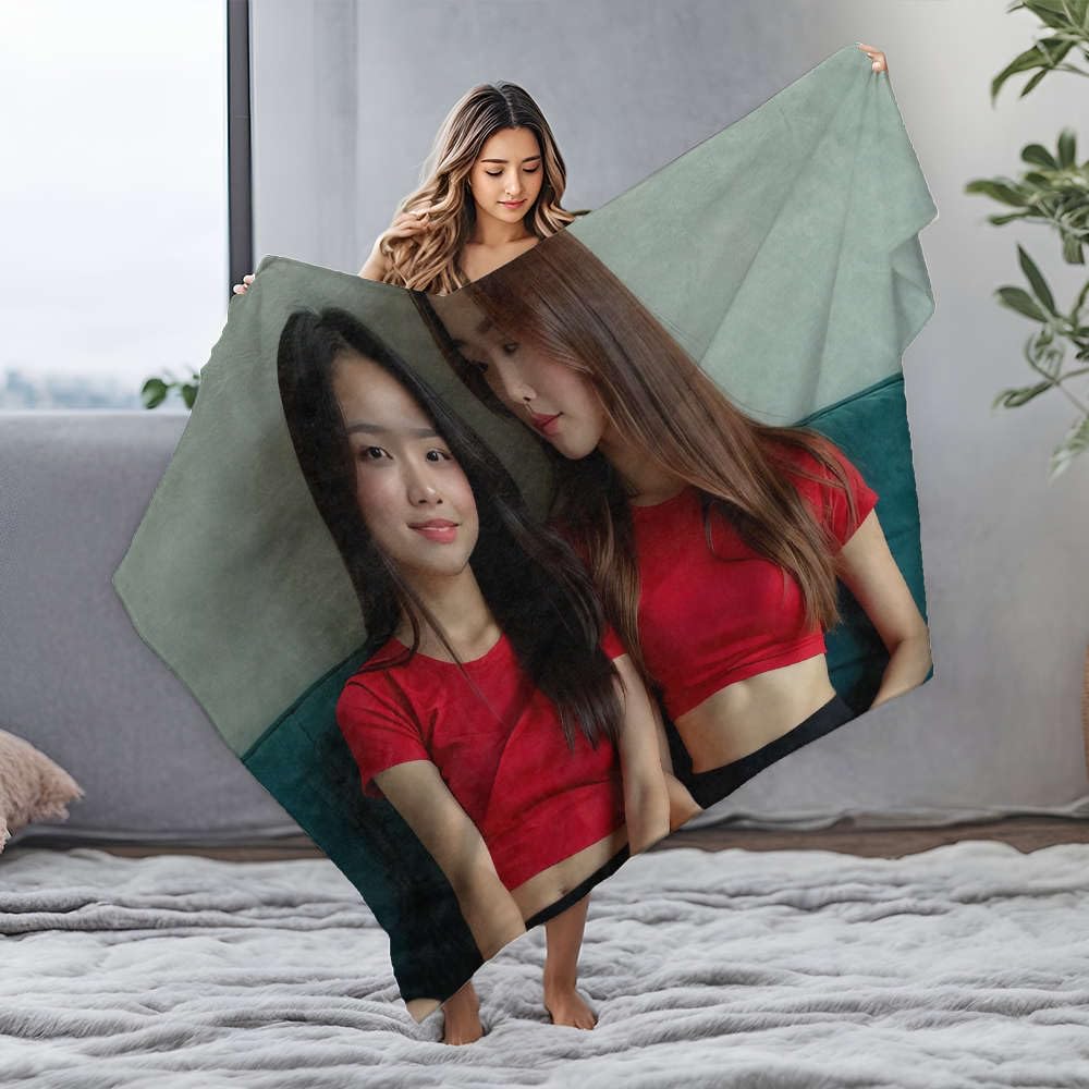 Couverture de Pâques personnalisée pour bébé en flanelle imprimée grand format 125x150