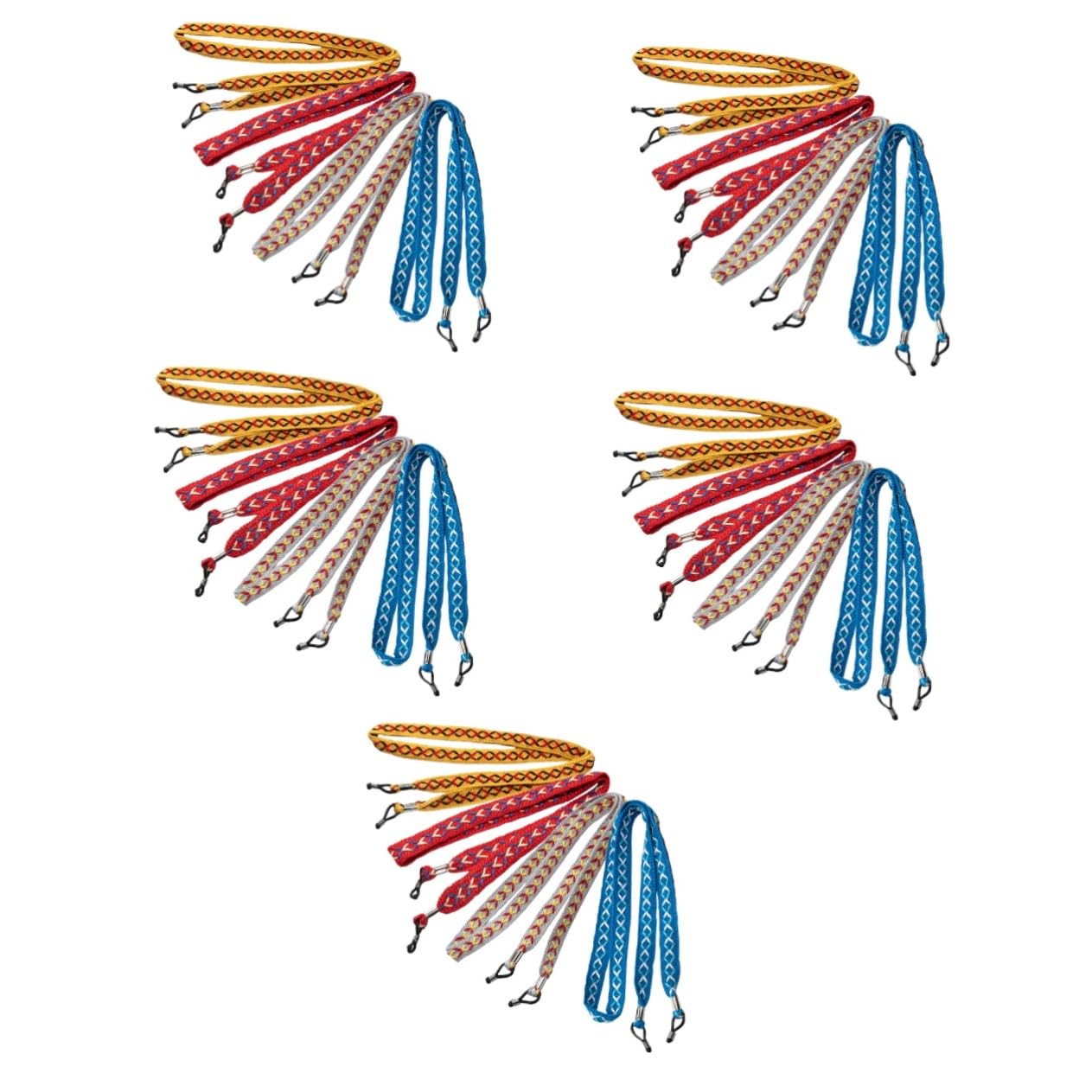 minkissy Cordón Para Gafas Cordón Para Gafas Correa Para El Cuello Gancho Para Gafas Cadena Para Gafas De Sol Para Mujer Soporte Para Varias Gafas De Sol Tela